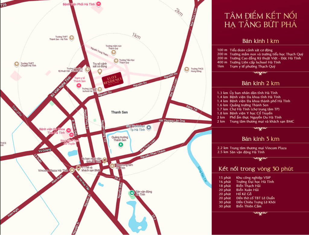 Vị trí Dự án Elite Residence 