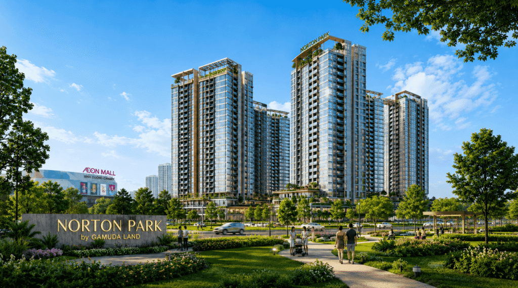 Tổng quan dự án Norton Park Gamuda Land Bình Dương