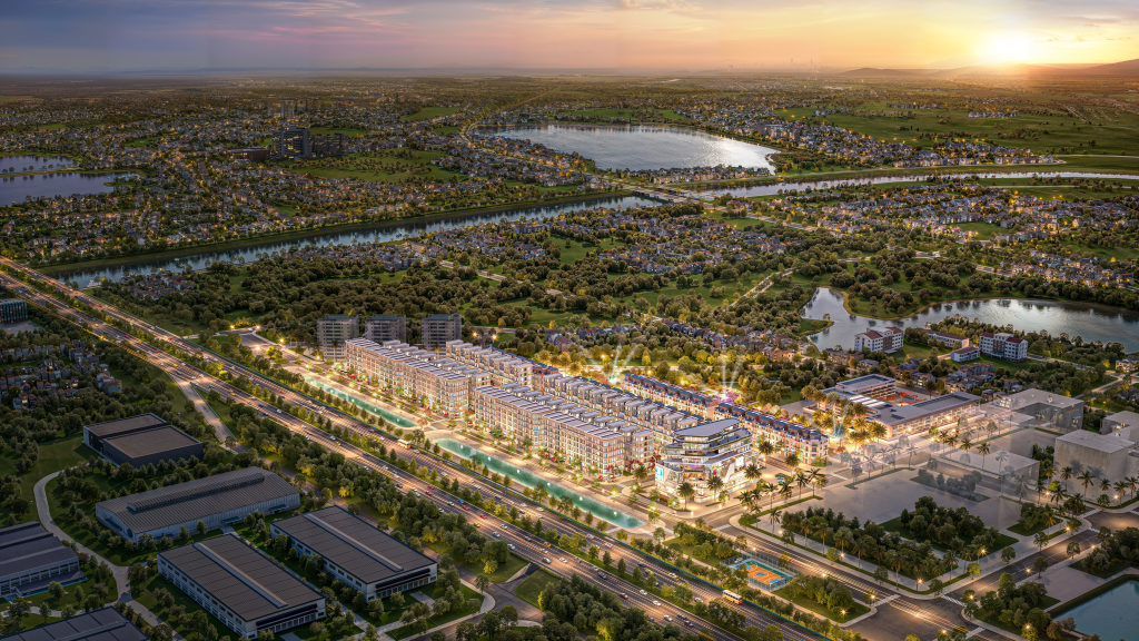 Phối cảnh tổng quan dự án Nam Ngạn Elite City Quang Châu